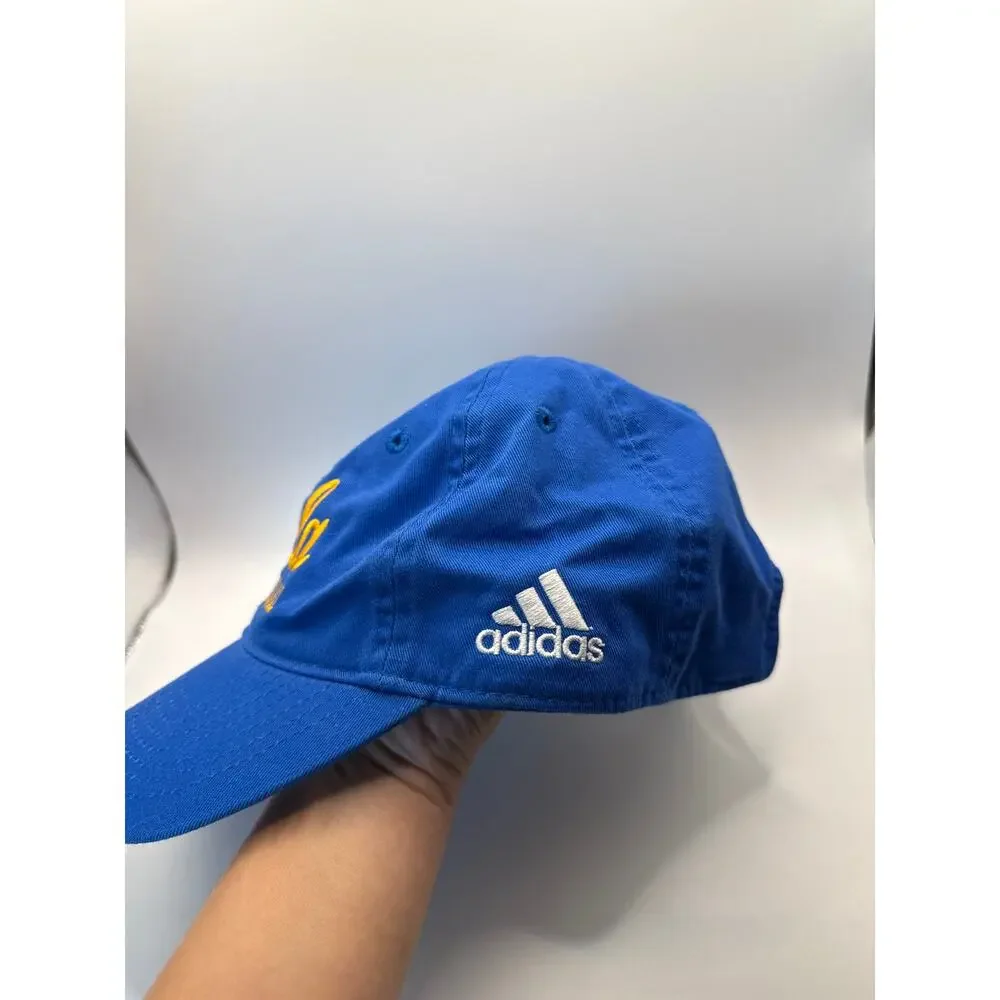 UCLA Bruins Basketball Adidas Blue Gold Adjustable Hat Cap NCAA